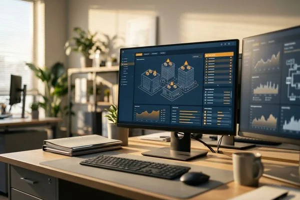 BAS remote monitoring dashboard across sites