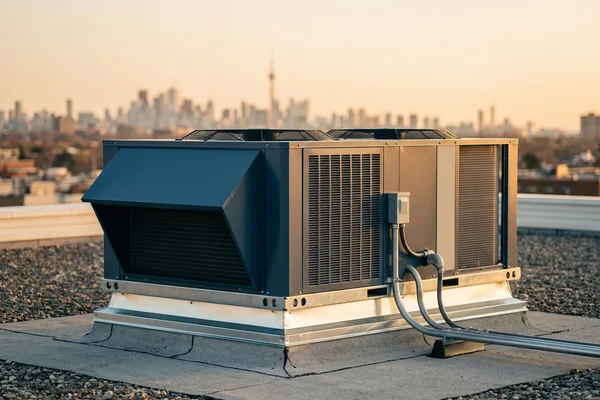 New high-efficiency packaged RTU on the same curb