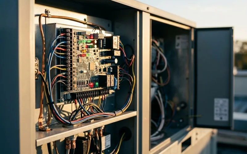 York unit control board with diagnostic LEDs